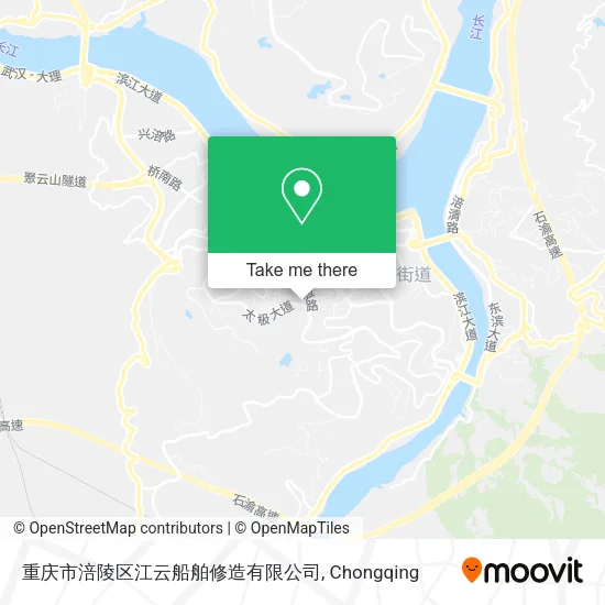 重庆市涪陵区江云船舶修造有限公司 map