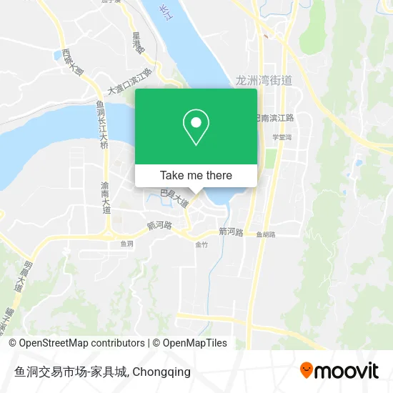 鱼洞交易市场-家具城 map