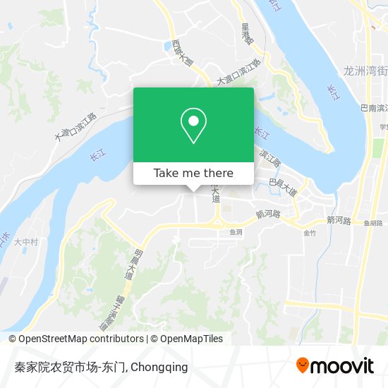 秦家院农贸市场-东门 map