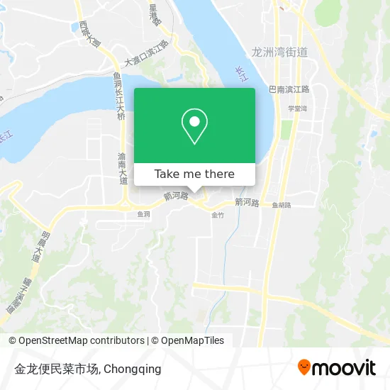 金龙便民菜市场 map