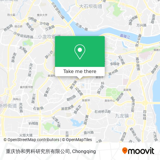 重庆协和男科研究所有限公司 map