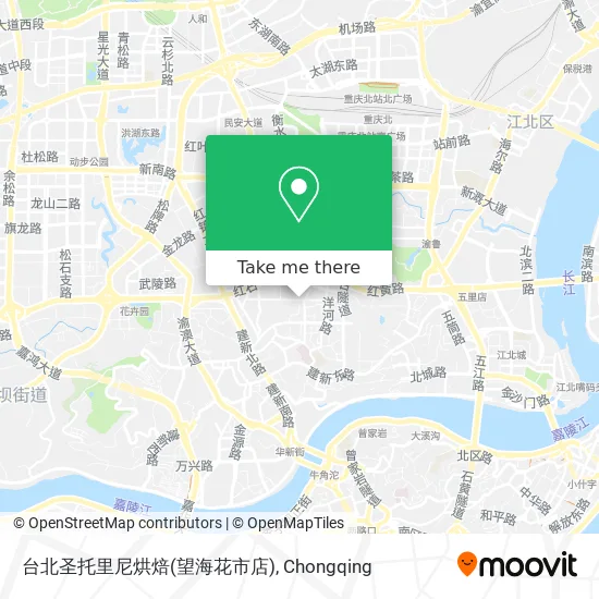台北圣托里尼烘焙(望海花市店) map