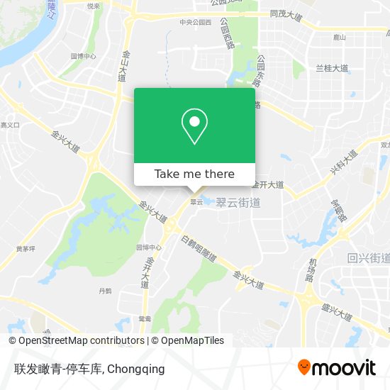 联发瞰青-停车库 map