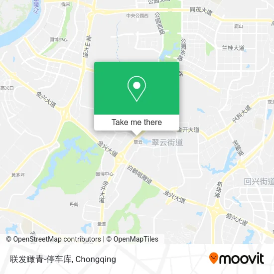 联发瞰青-停车库 map