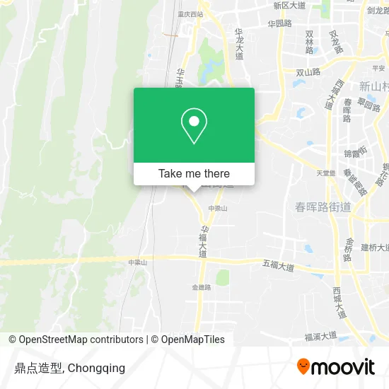 鼎点造型 map