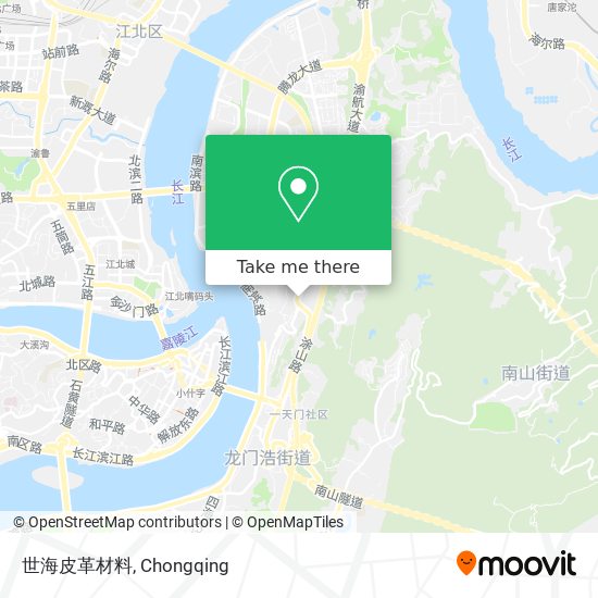 世海皮革材料 map