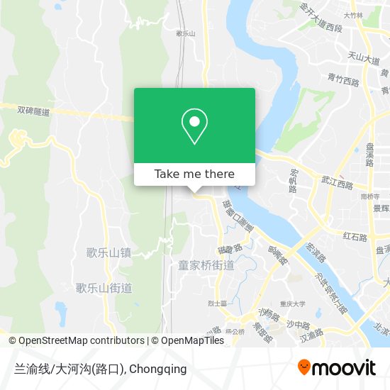 兰渝线/大河沟(路口) map