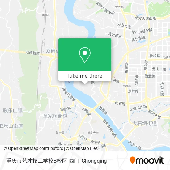 重庆市艺才技工学校B校区-西门 map