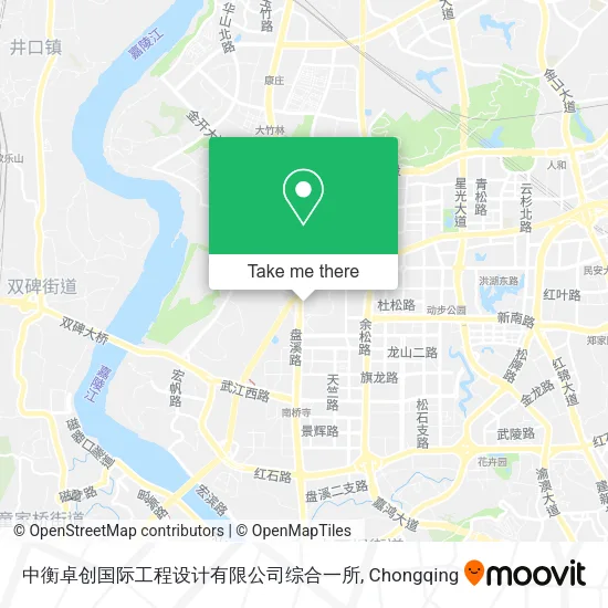 中衡卓创国际工程设计有限公司综合一所 map