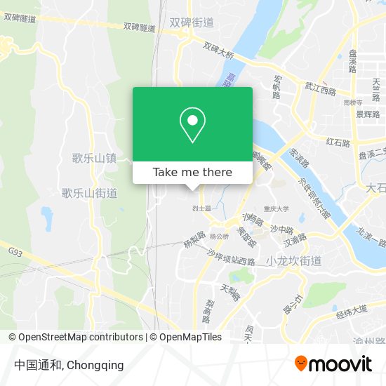 中国通和 map