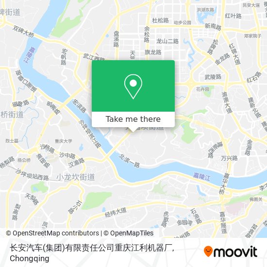 长安汽车(集团)有限责任公司重庆江利机器厂 map