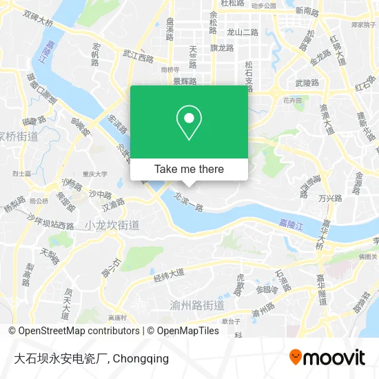 大石坝永安电瓷厂 map