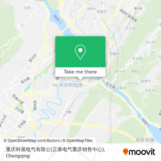 重庆科展电气有限公(正泰电气重庆销售中心) map