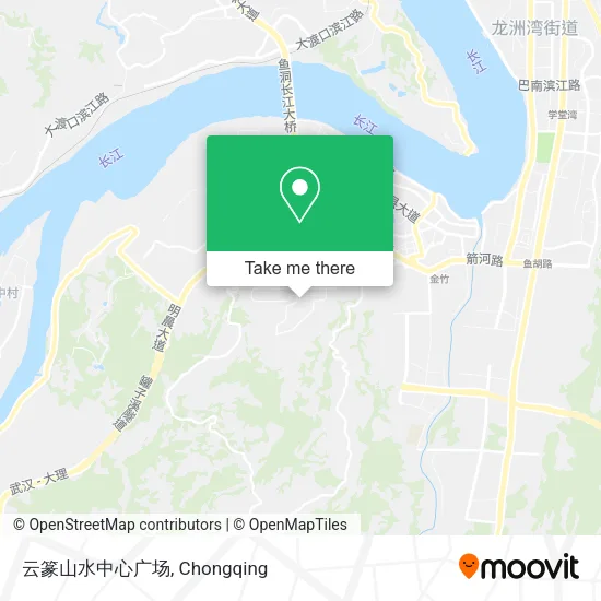云篆山水中心广场 map