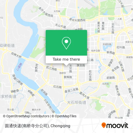 圆通快递(南桥寺分公司) map