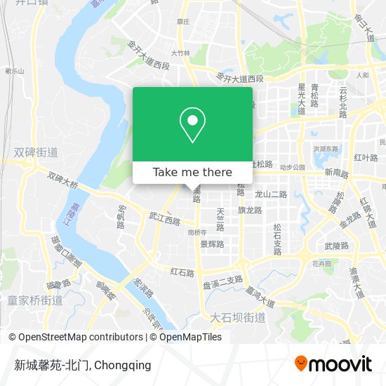 新城馨苑-北门 map