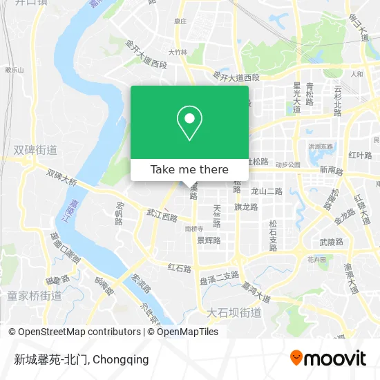 新城馨苑-北门 map