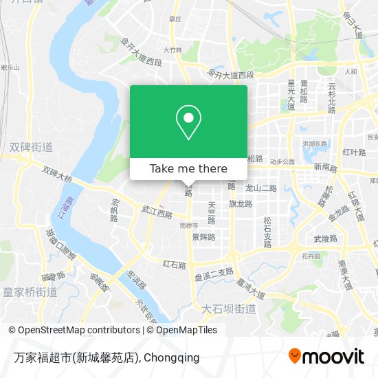 万家福超市(新城馨苑店) map