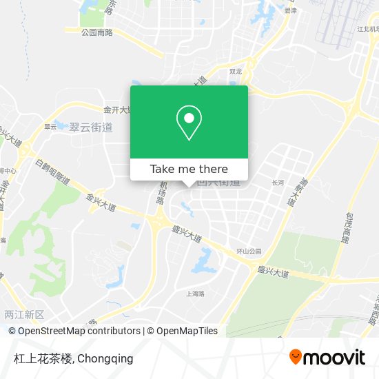 杠上花茶楼 map