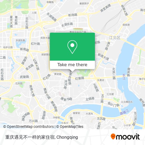 重庆遇见不一样的家住宿 map