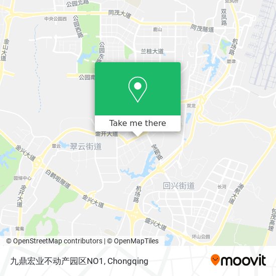 九鼎宏业不动产园区NO1 map