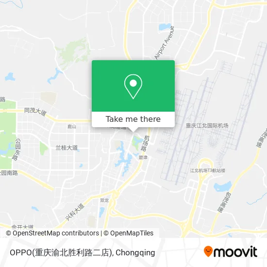 OPPO(重庆渝北胜利路二店) map