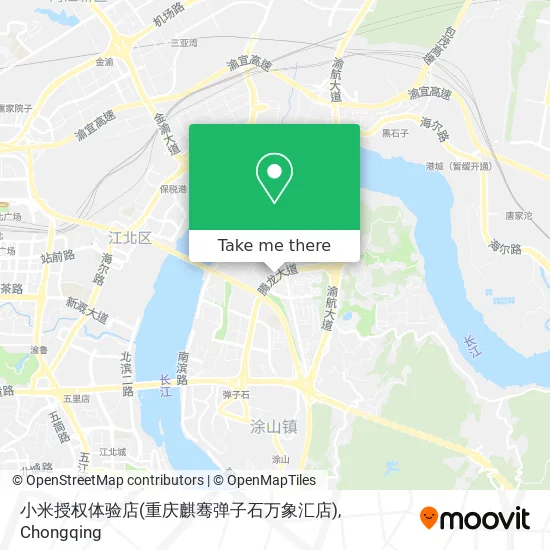 小米授权体验店(重庆麒骞弹子石万象汇店) map