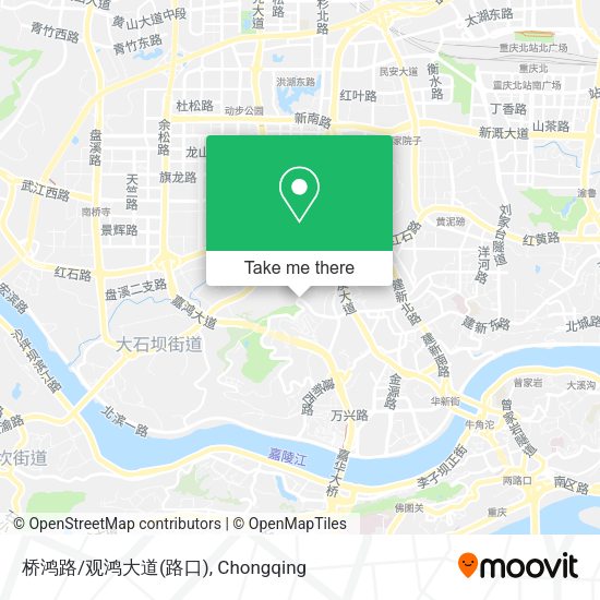桥鸿路/观鸿大道(路口) map