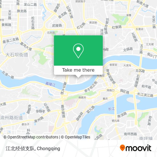 江北经侦支队 map