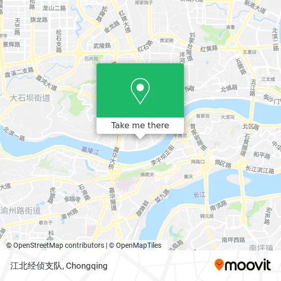 江北经侦支队 map