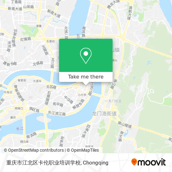 重庆市江北区卡伦职业培训学校 map