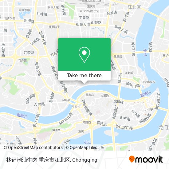 林记潮汕牛肉 重庆市江北区 map