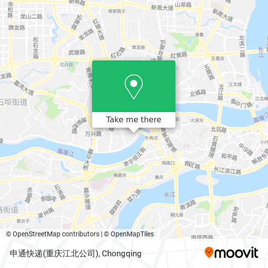 申通快递(重庆江北公司) map