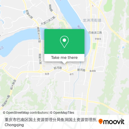 重庆市巴南区国土资源管理分局鱼洞国土资源管理所 map