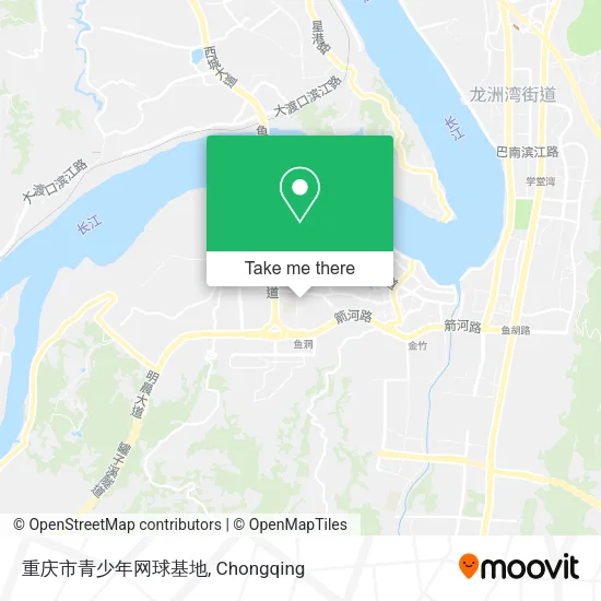 重庆市青少年网球基地 map