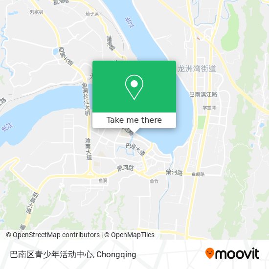 巴南区青少年活动中心 map
