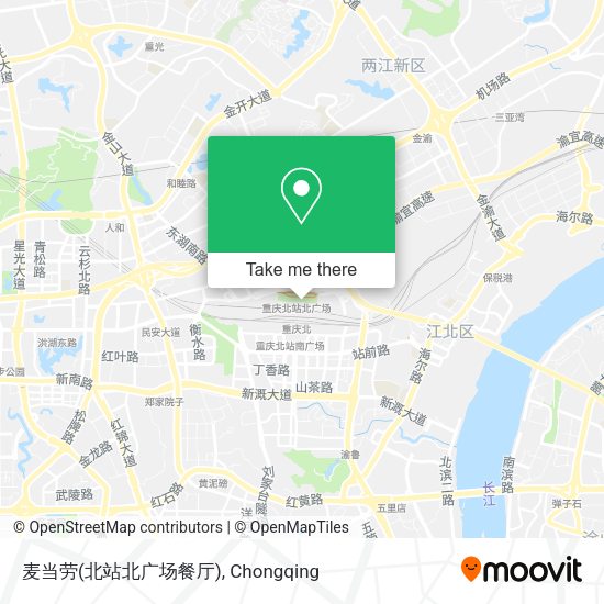 麦当劳(北站北广场餐厅) map