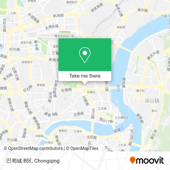 巴蜀城-B区 map