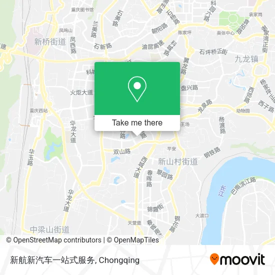 新航新汽车一站式服务 map