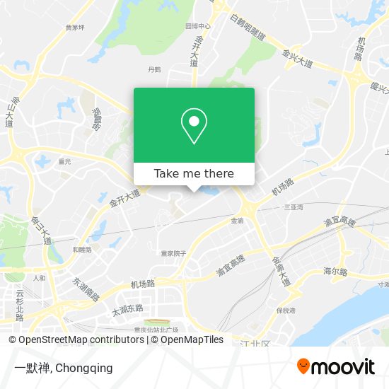 一默禅 map