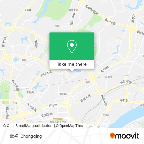 一默禅 map
