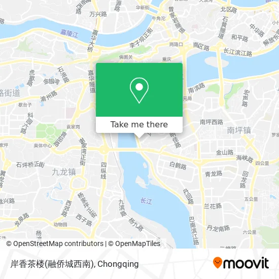 岸香茶楼(融侨城西南) map