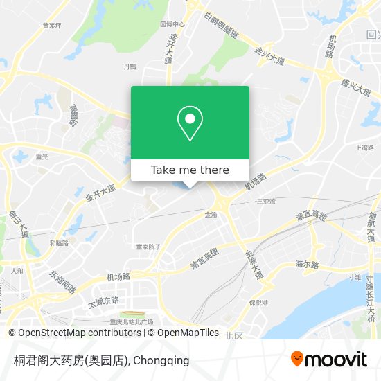 桐君阁大药房(奥园店) map
