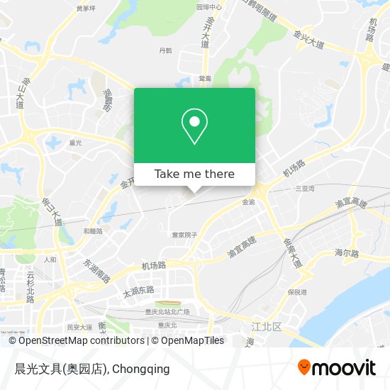 晨光文具(奥园店) map