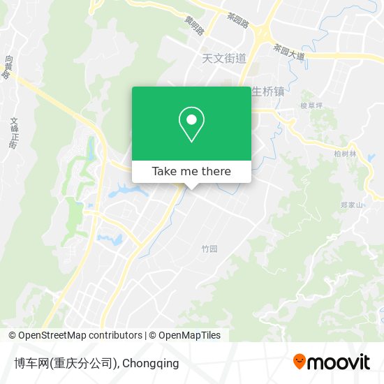 博车网(重庆分公司) map