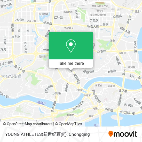 YOUNG ATHLETES(新世纪百货) map