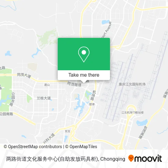 两路街道文化服务中心(自助发放药具柜) map