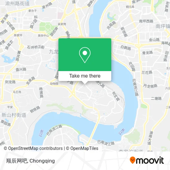 顺辰网吧 map