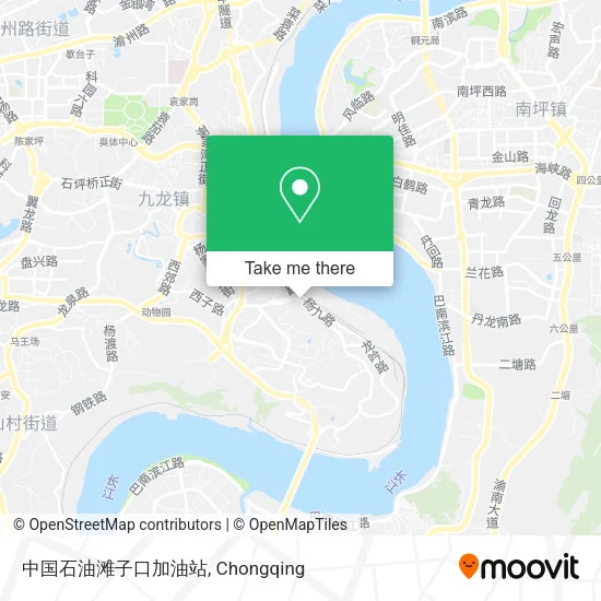 中国石油滩子口加油站 map