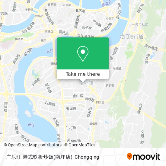 广乐旺·港式铁板炒饭(南坪店) map